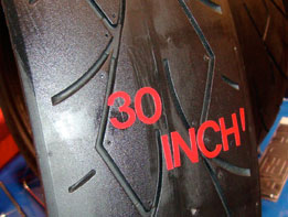 vrubber30inch